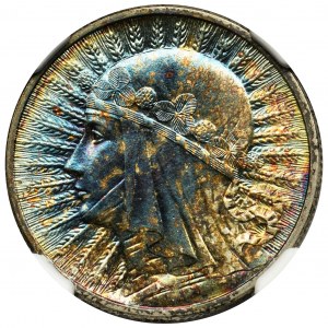 Queen Jadwiga, 2 zloty 1934 - NGC MS66★