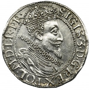 Sigismund III Vasa, 1/4 Thaler Danzig 1610 - very rare date