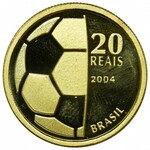 Set gold coins, 100 Anivversary of FIFA including rare 50 francs Switzerland