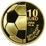 Set gold coins, 100 Anivversary of FIFA including rare 50 francs Switzerland