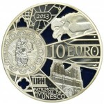 Zestaw, Monety Euro w tym Francja, 850-lecie Katedry Notre Dame (5 szt.)