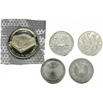 Set, EURO (France and Germany) 850 years of Cathedral Notre Dame (5 pcs.)