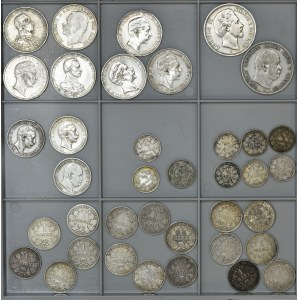 Lot, Germany (38 pcs.) - siver coins
