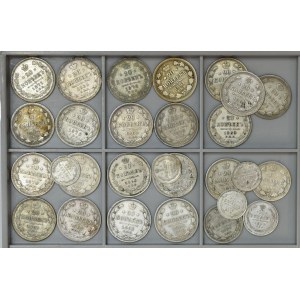 Lot, Russia, XIX century Kopecks (28 pcs.)