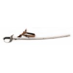 Rare sabre of a high mining officials with sword belt, sash and tassels/Vzácná šavle vysokého báňského úředníka se závěsem, šerpou a střapci