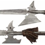 Two halberds, historicism in the style of the 17th century/Dvě halapartny, historismus ve stylu 17. století
