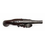 Cased Travel Flintlock Pistol from the French Revolution/Cestovní křesadlová pistole z období francouzské revoluce v kazetě
