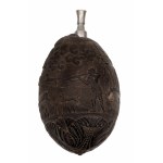 Coconut Shell Powder-Flask/Prachovnice z kokosového ořechu