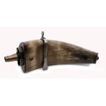 Powder Flask with Belt Hook/Prachovnice s opaskovou sponou