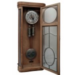 Art Nouveau wall pendulum clock by, Gustav Becker/Wall Art Nouveau weight clock by, Gustav Becker