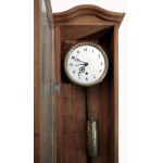 A Late Biedermeier Month Duration Wall Clock/Nástěnné pozdně biedermeierské hodiny s měsíčním chodem