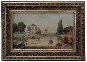 Italian landscape by Robert Alott/Italská krajina, Robert Alott