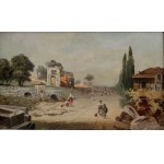 Italian landscape by Robert Alott/Italská krajina, Robert Alott