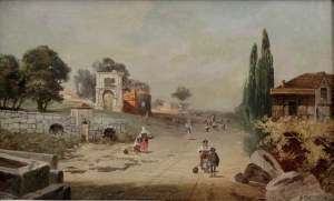Italian landscape by Robert Alott/Italská krajina, Robert Alott
