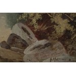 Italian landscape by Robert Alott/Italská krajina, Robert Alott