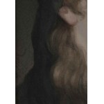 Portrait of a Girl by Gabriel Cornelius von Max/Portrét dívky, Gabriel Cornelius von Max