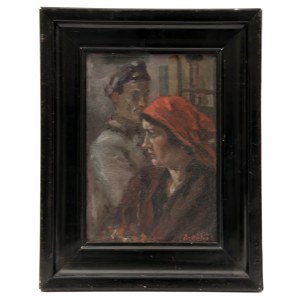 The Angry Couple by Béla Erdélyi / Nahnevaný pár by Béla Erdélyi