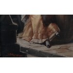 Pair of Paintings, Genre Scenes, Carl Ostersetzer/Pár obrazů, žánrové scény, Carl Ostersetzer