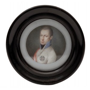 Miniature portrait of Archduke Charles, Duke of Teschen/Miniatura - portrét arcivévody Karla, knížete Těšínského