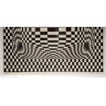 A Composition of Black and White by Victor Vasarely/Černobílá kompozice, Viktor Vasarely