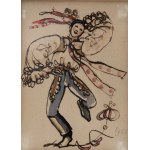 Dancer in Costume by Karel Svolinsky/Tanečník v kroji, Karel Svolinský
