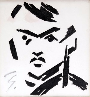Self-portrait by Václav Špála/Autoportrét, Václav Špála