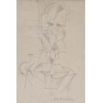 Still life with guitar and bottle by Emil Filla/Hlava, Antonín Procházka