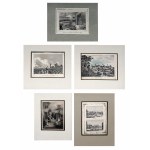 10 prints from the 19th century, mostly city views/10 grafických listů z 19. století, převážně veduty měst