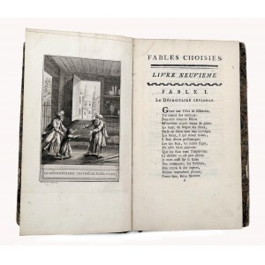 A Selectioén of Fabeles, Versed, by J. de La Fontaine, 5th Volume, Engravings made by Reinier Vinkeles/Vybrané bajky, ve verších J. de La Fontaine, 5. díl, rytiny Reinier Vinkeles