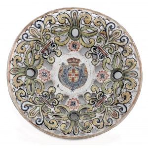Round Bowl with Openwork Edge/Prolamovaný kruhový šál