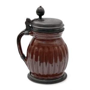 Bunzlau Melon Stein/Korbel ve tvaru melounu
