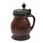 Bunzlau Melon Stein/Korbel ve tvaru melounu