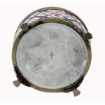 Bowl by Count Thun Porcelain Factory/Bowl in bronze mounting