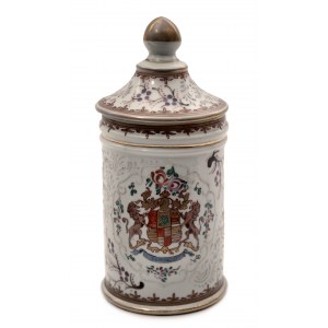 Samson of Paris Armorial Tea Caddy, Samson, Paris