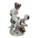Allegory of Winter and Spring, Meissen/Alegory of Winter and Spring, Meissen