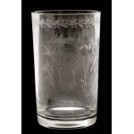 Cylindrical Beaker with Hunting Motif/Číše s loveckým motivem