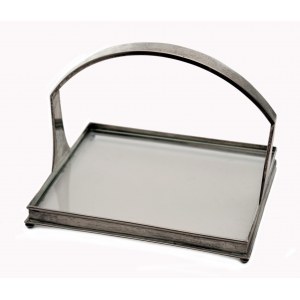 A Small Art Nouveau Tray with Handle/Malý secesní podnos s držadlem