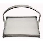 A Small Art Nouveau Tray with Handle/Malý secesní podnos s držadlem