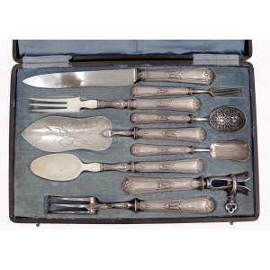 A Serving Cutlery/Předkládací a porcovací příbor, Henri-Louis Chenailler