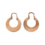 Boucles d'oreilles créoles en or/Boucles d'oreilles créoles en or