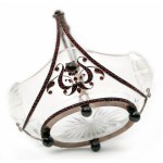 Sweets bowl, Czech garnets/Miska na sladkosti, české granáty