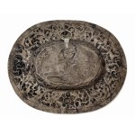 A Decorative Oval Plate