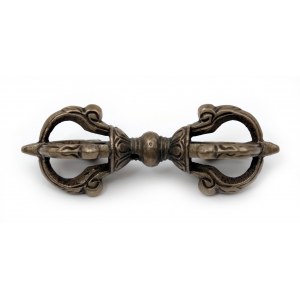 Un petit Vajra en bronze