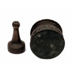 Persian Islamic Bronze Mortar and Pestle