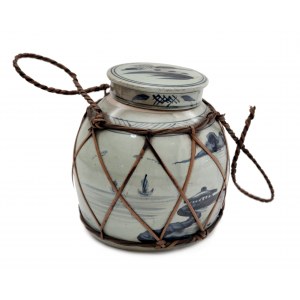 Small Storage Jar/Malá zásobnice s víkem