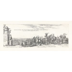Stefano Della Bella (1610-1664), Wjazd ambasadora Jerzego Ossolińskiego do Rzymu w 1633 roku, 1633