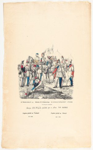 Władysław Bartynowski (1832-1918), Karol Wawrosz (1860-?), Legiony polskie w Toskanii (1849) i Turcji (1855), 1908