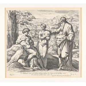 Nicolas Chapron (1612-1656), Stworzenie Ewy (według Rafaela), 1649
