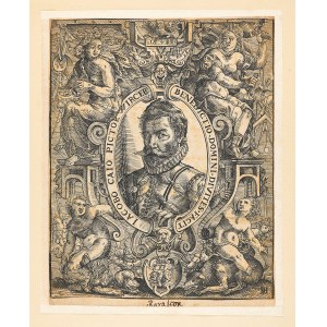 Monogramista DCH (XVI w.), Autoportret Jakoba Caya z Würzburga (zm. 1590), ok. 1588