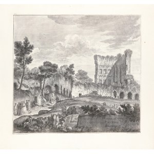 Franciszek Smuglewicz (1745-1807), Widok ruin Term Cesarza Tytusa, 1776